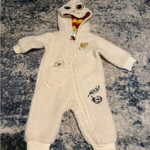 Harry Potter Hedwig Fleece Zip Up